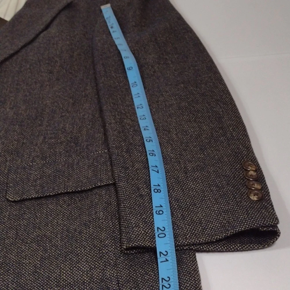 Tommy Hilfiger Men's Tweed Blazer - Brown Size (42) R
